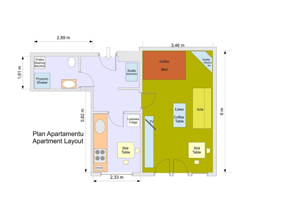 Apartment Amur 克拉科夫 外观 照片